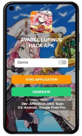 Avabel Lupinus Hack APK Mod Cheats