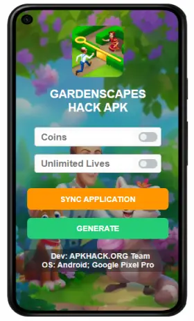 Gardenscapes Hack APK Mod Cheats