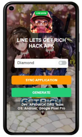 LINE Lets Get Rich Hack APK Mod Cheats