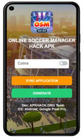 Online Soccer Manager Hack APK Mod Cheats