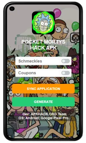 Pocket Mortys Hack APK Mod Cheats