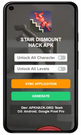 Stair Dismount Hack APK Mod Cheats